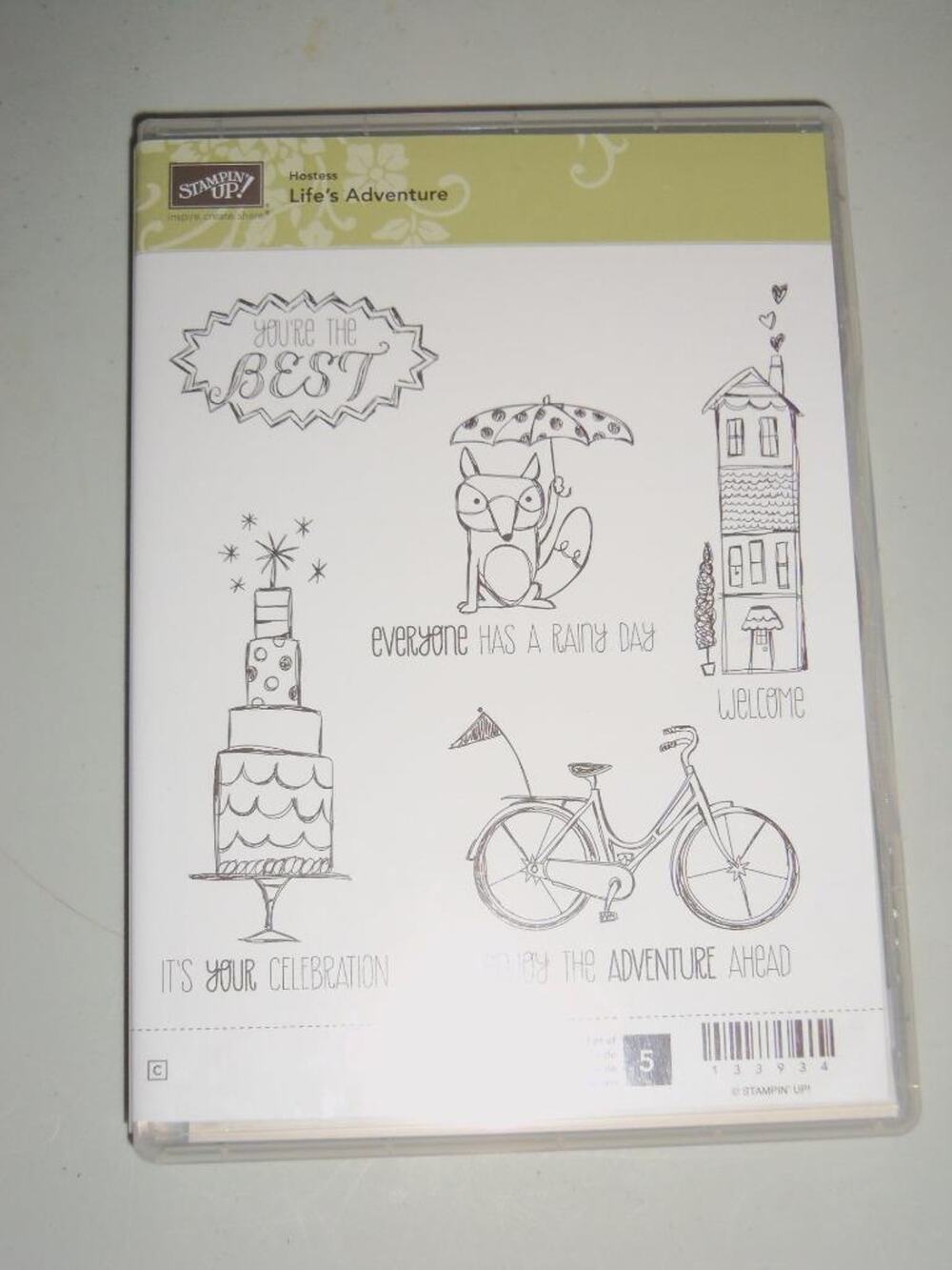Stampin Up Life's Adventure Stamp Set Retired -051820